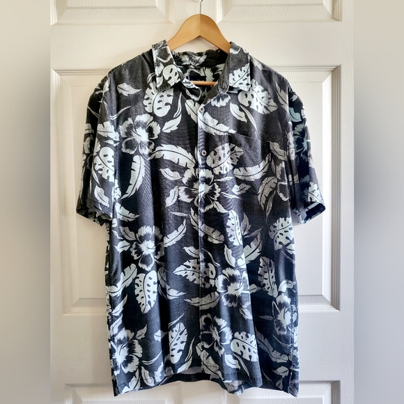 Jack O'neill Aloha Hawaiian Print Button Down Shirt - Picture 1 of 13